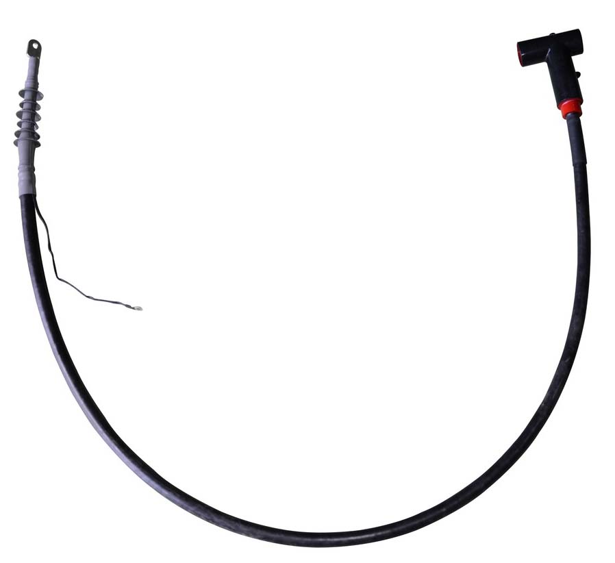 Test lead with outside cone connector up to 52kV (interface C)